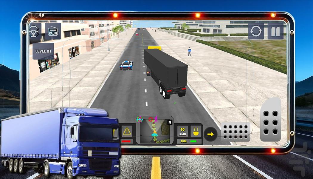 ماشین سنگین - عکس بازی موبایلی اندروید