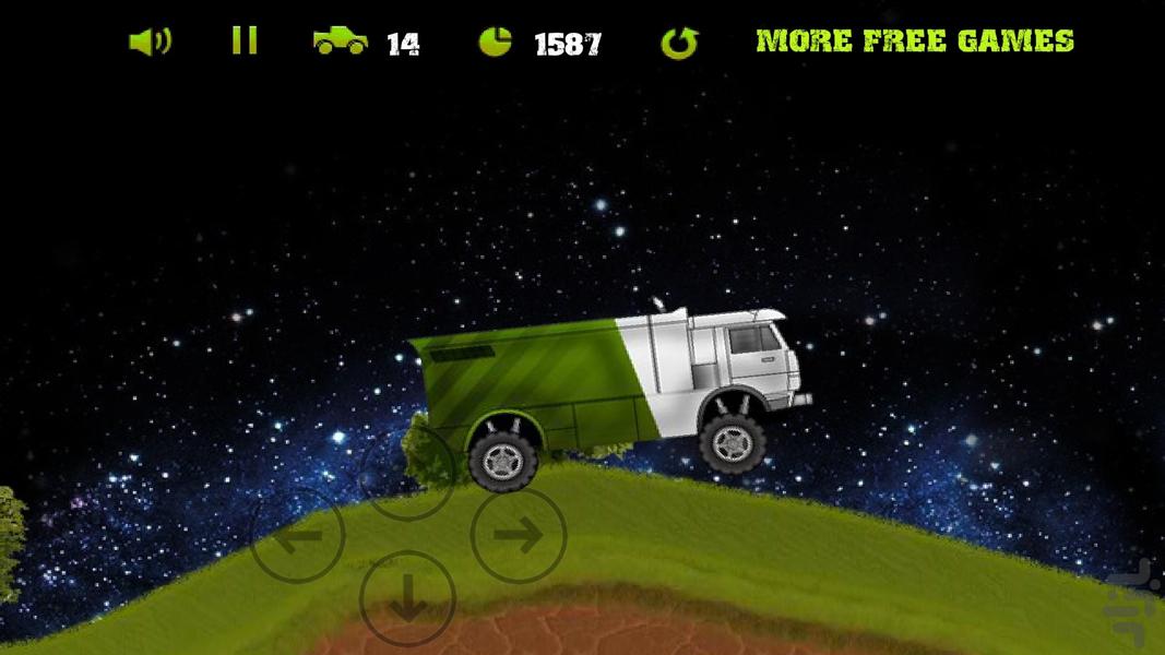 کامیون سنگین - Gameplay image of android game