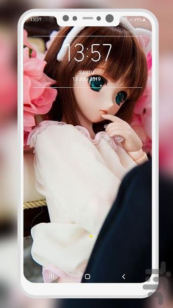 پس زمینه عروسکی - Image screenshot of android app