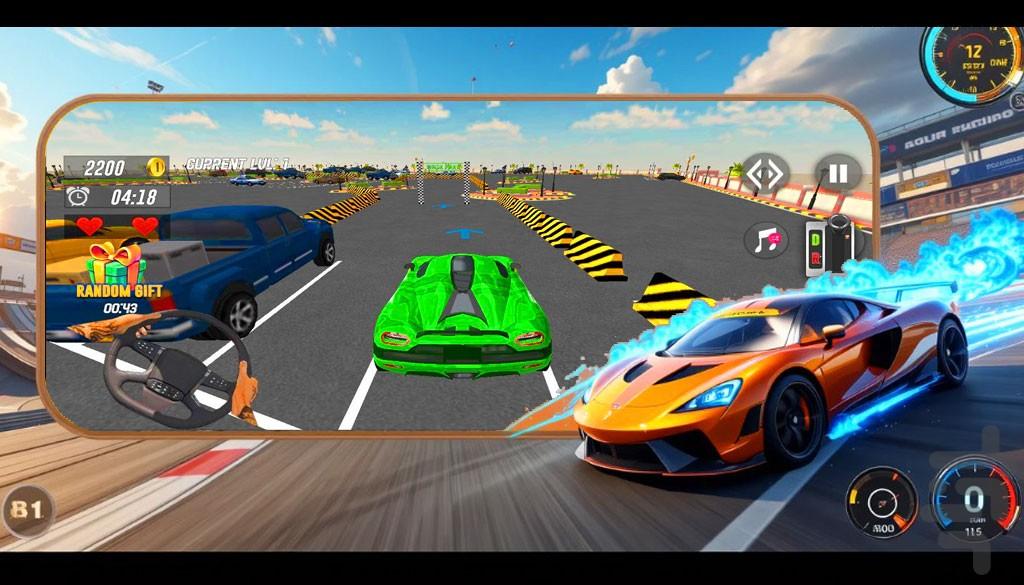 ماشین بازی - عکس بازی موبایلی اندروید