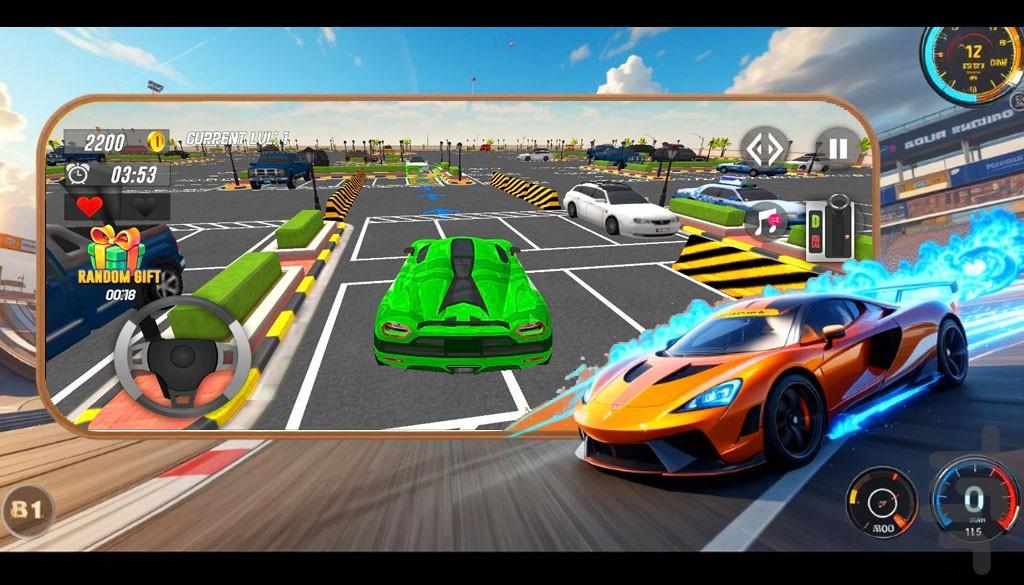 ماشین بازی - عکس بازی موبایلی اندروید