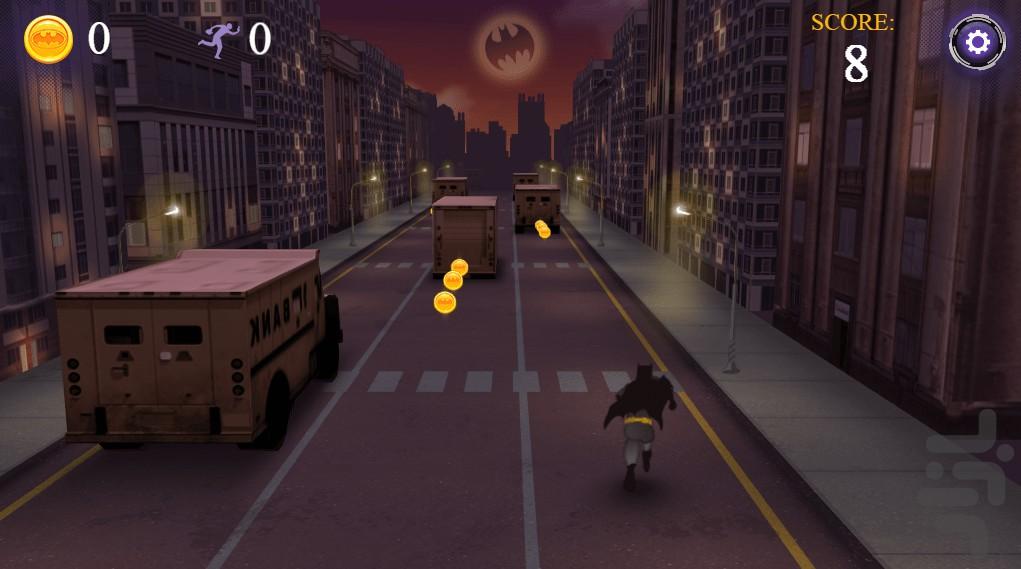 بازی بتمن - Gameplay image of android game