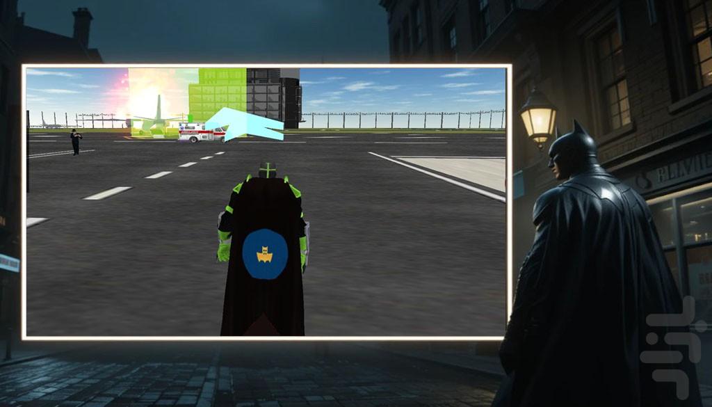 بازی بتمن - Gameplay image of android game