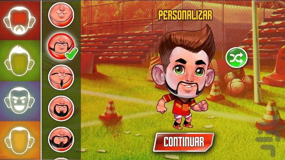فوتبال کله ای 2022 - Gameplay image of android game