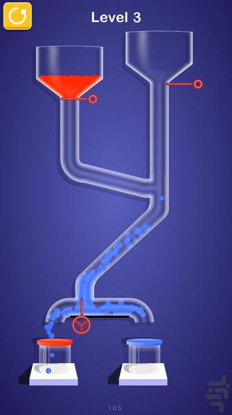 آبشار رنگ ها - عکس بازی موبایلی اندروید