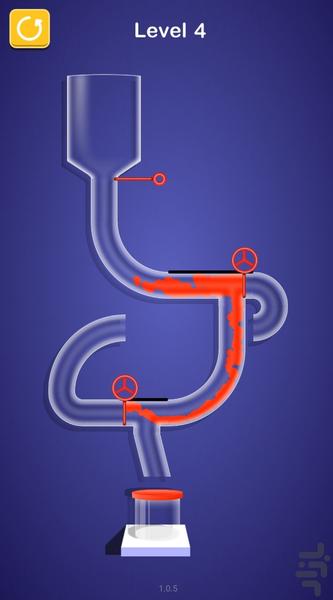 آبشار رنگ ها - عکس بازی موبایلی اندروید