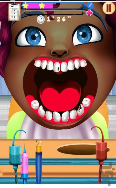 دندانپزشک کوچولوها - Gameplay image of android game