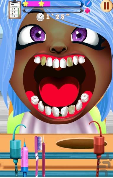 دندانپزشک کوچولوها - Gameplay image of android game