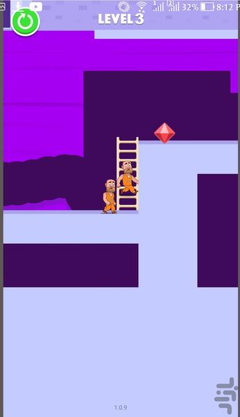 فرار از زندان - Gameplay image of android game