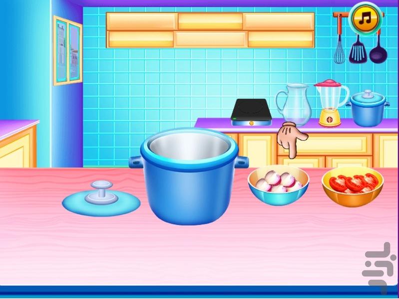 بازی اشپزی تهیه پیتزا - عکس بازی موبایلی اندروید