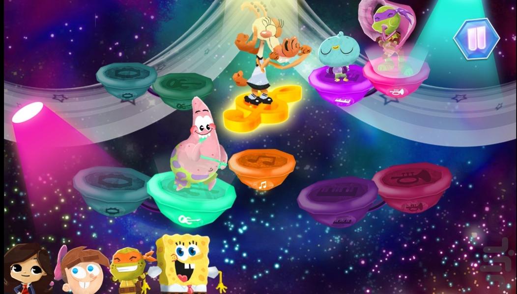 بازی باب اسفنجی - Gameplay image of android game