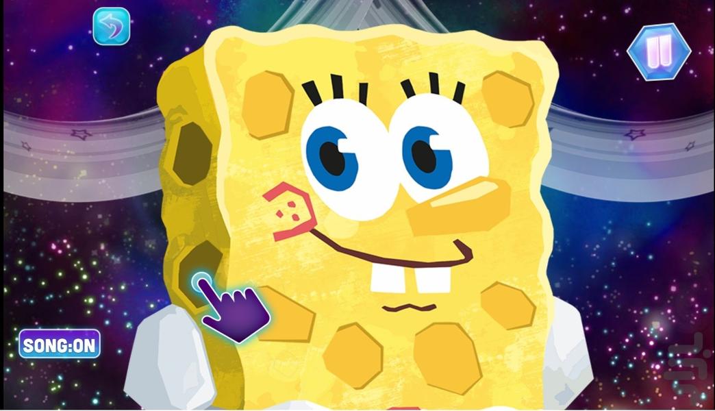 بازی باب اسفنجی - Gameplay image of android game