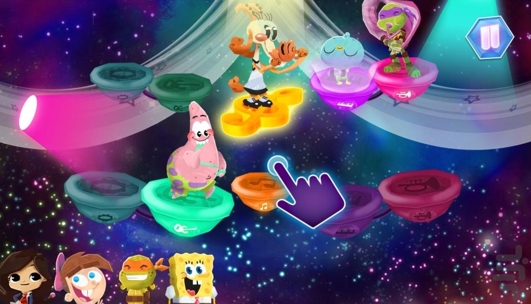 بازی باب اسفنجی - Gameplay image of android game