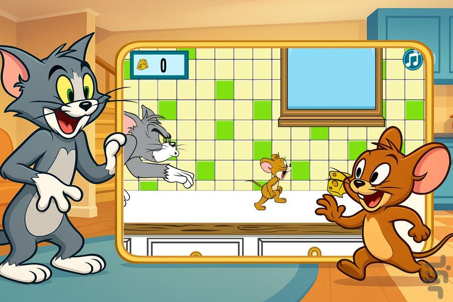 بازی موش و گربه - Gameplay image of android game