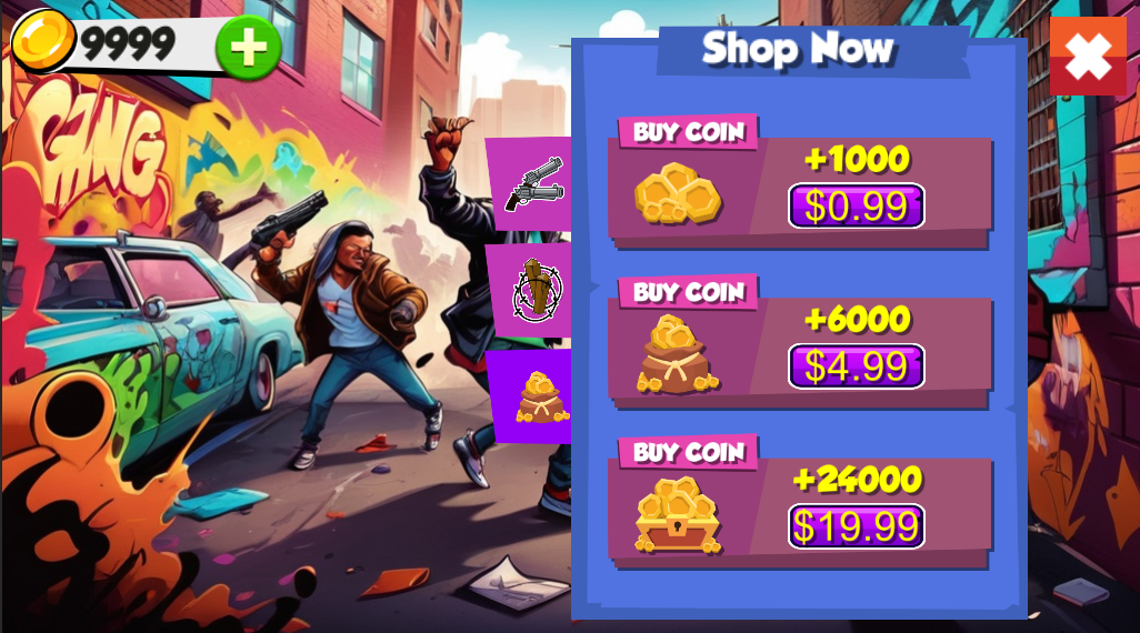 Rapid Gunfight - Gameplay image of android game