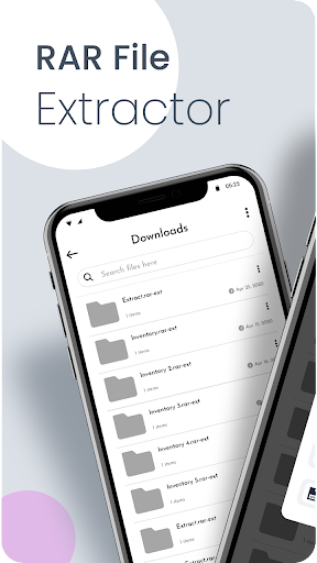 RAR File Extractor - عکس برنامه موبایلی اندروید