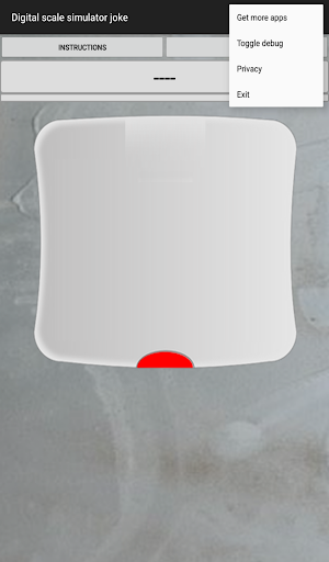 Digital scale simulator joke - عکس برنامه موبایلی اندروید