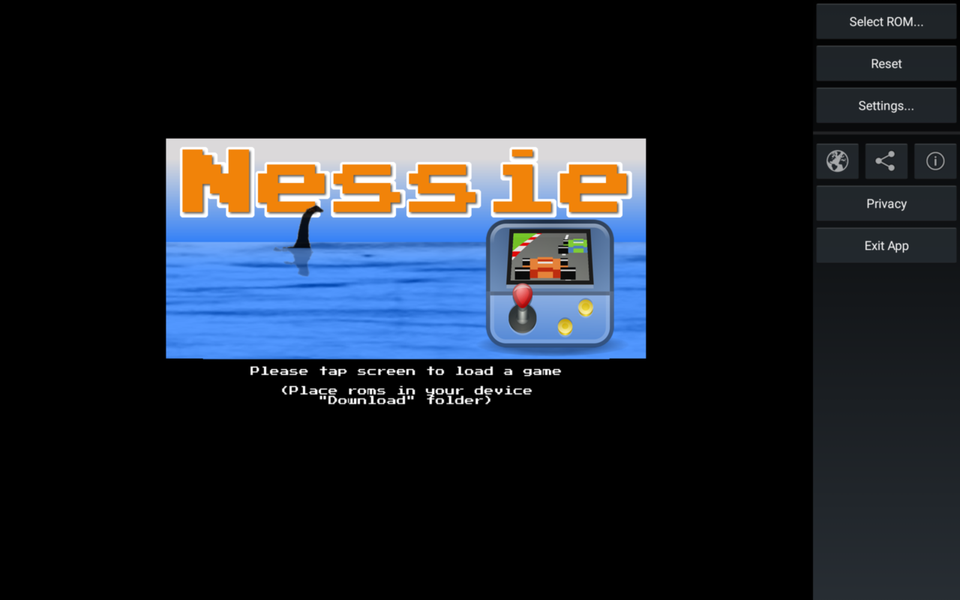 Nessie (۸ bit emulator) - عکس برنامه موبایلی اندروید
