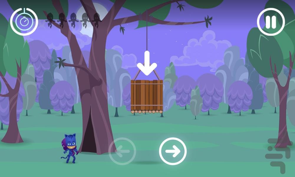 بازی گروه شب نقاب - Gameplay image of android game