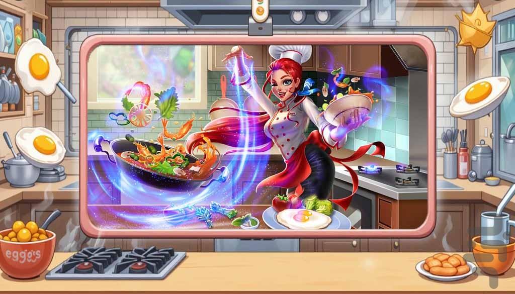بازی اشپزی دخترانه - عکس بازی موبایلی اندروید
