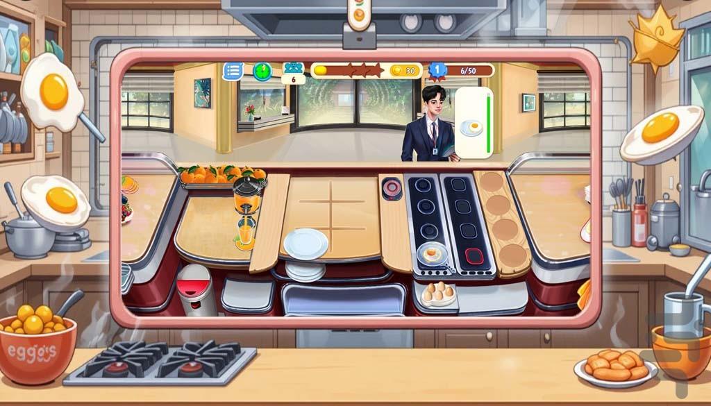 بازی اشپزی دخترانه - عکس بازی موبایلی اندروید