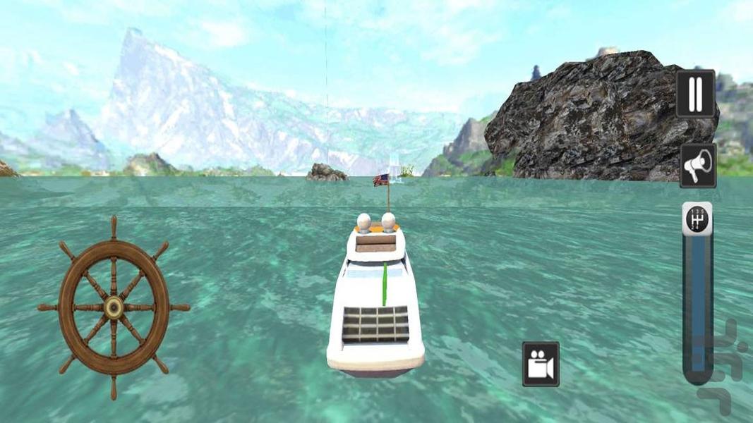 بازی قایق سواری - Gameplay image of android game