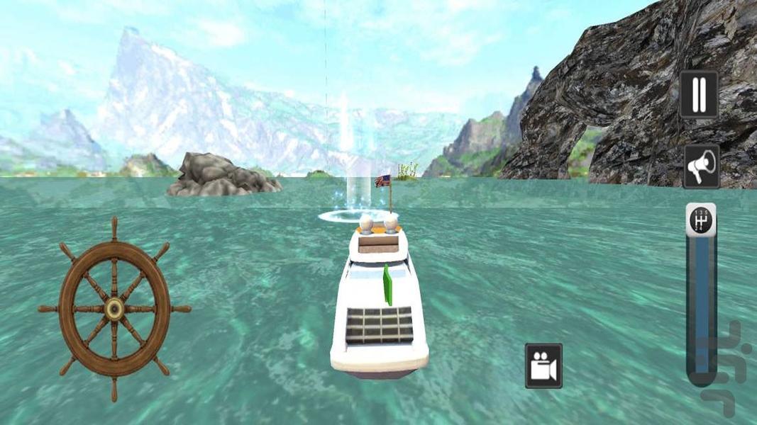 بازی قایق سواری - Gameplay image of android game