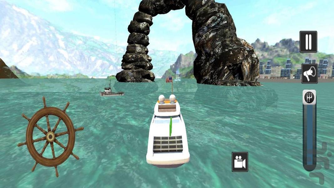 بازی قایق سواری - Gameplay image of android game