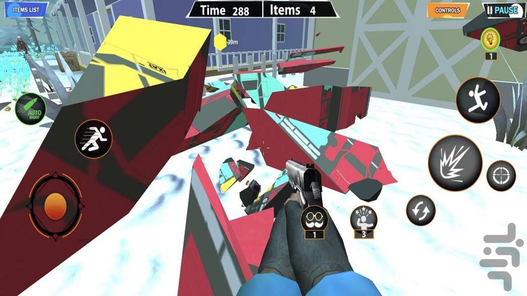 بازی همسایه جهنمی - Gameplay image of android game