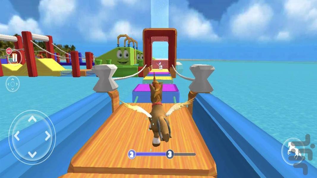بازی دخترانه اسب شاهزاده - Gameplay image of android game
