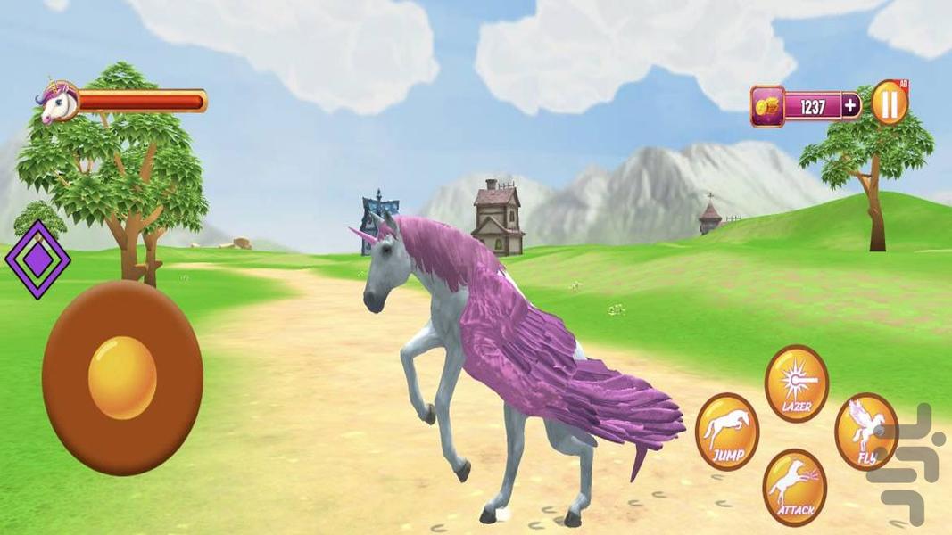 بازی دخترانه اسب شاهزاده - Gameplay image of android game