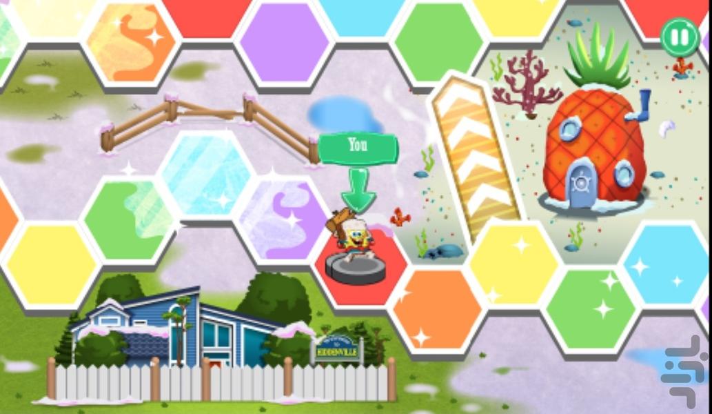 منچ باب اسفنجی - عکس بازی موبایلی اندروید