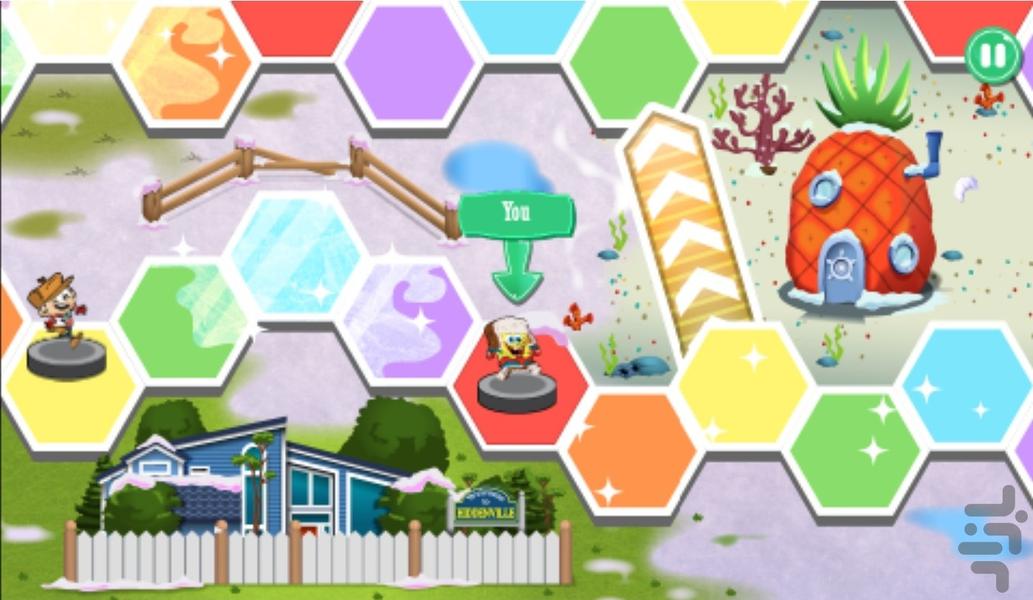 منچ باب اسفنجی - عکس بازی موبایلی اندروید