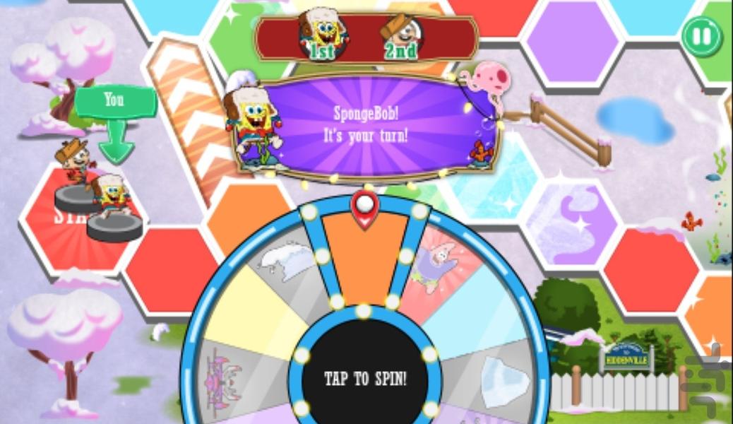 منچ باب اسفنجی - عکس بازی موبایلی اندروید