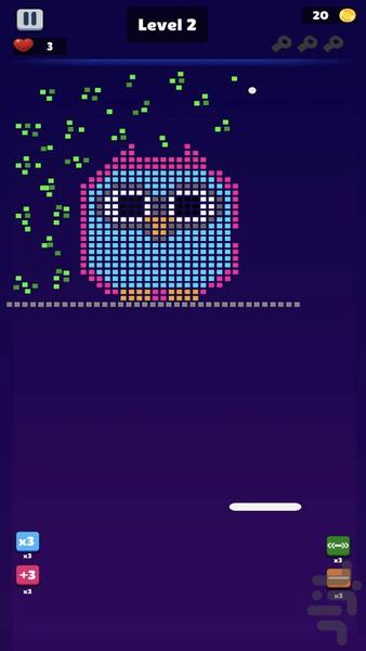 توپ بازی امتیازی - Gameplay image of android game