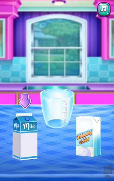 بستنی سازی - عکس بازی موبایلی اندروید