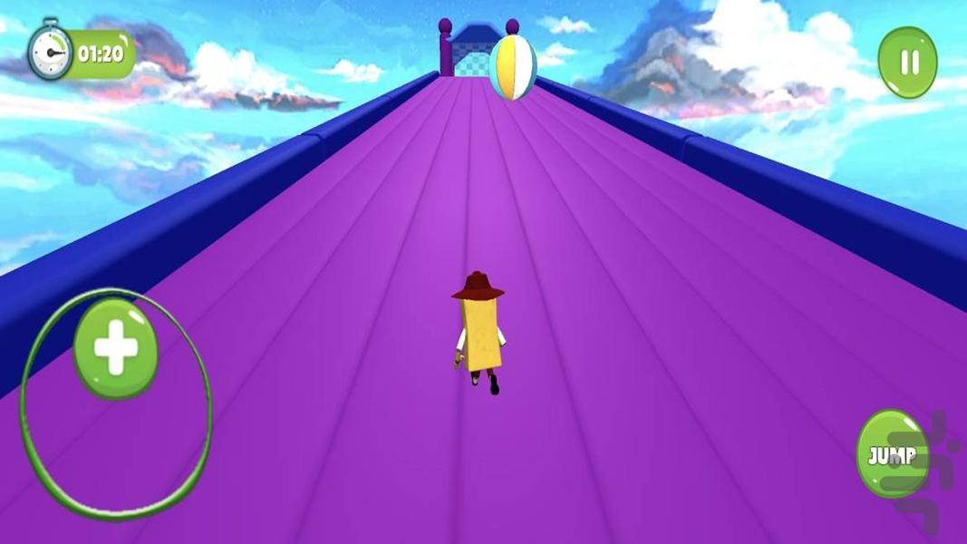 بازی باب اسفنجی - Gameplay image of android game
