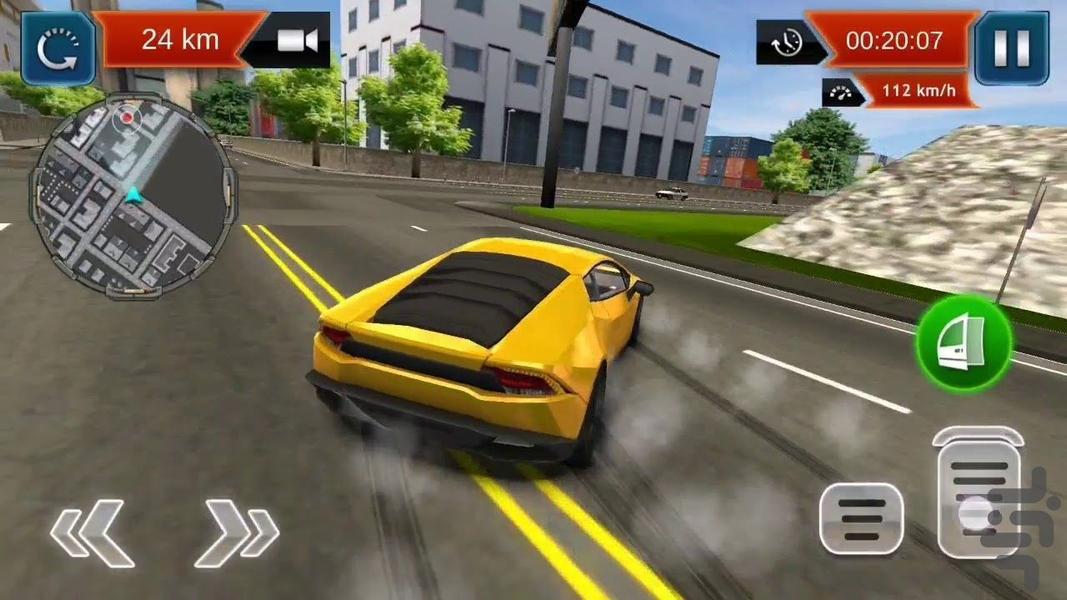 بازی ماشین مسابقه حرفه ای - Gameplay image of android game