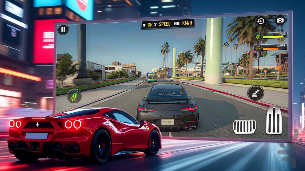 بازی ماشین شوتی - Gameplay image of android game