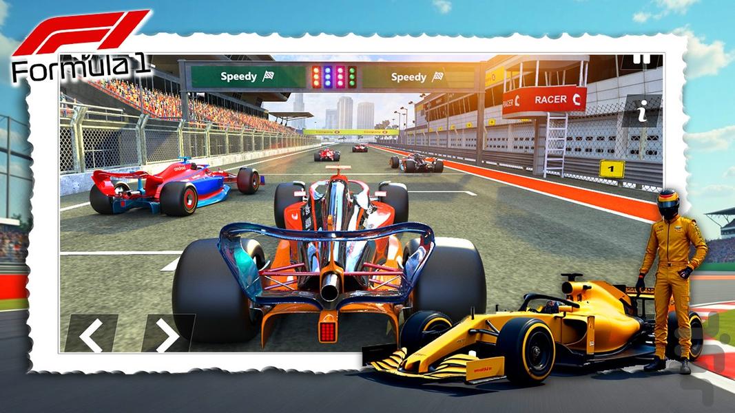 بازی ماشین مسابقه - Gameplay image of android game