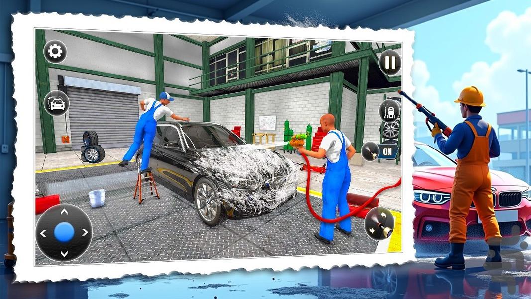 ماشین بازی کارواش - Gameplay image of android game