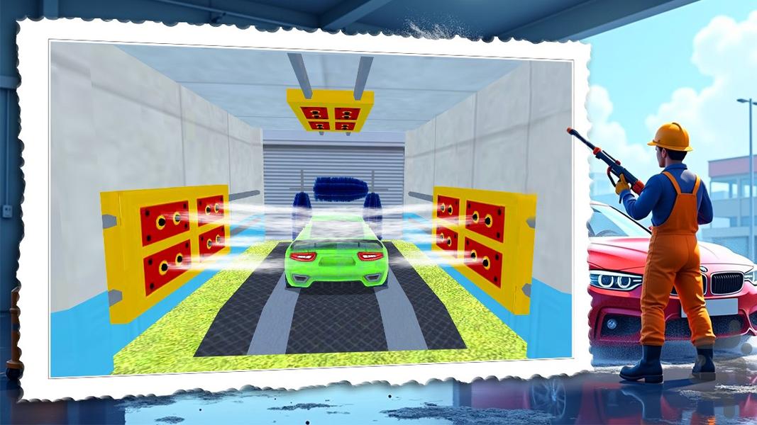 ماشین بازی کارواش - عکس بازی موبایلی اندروید