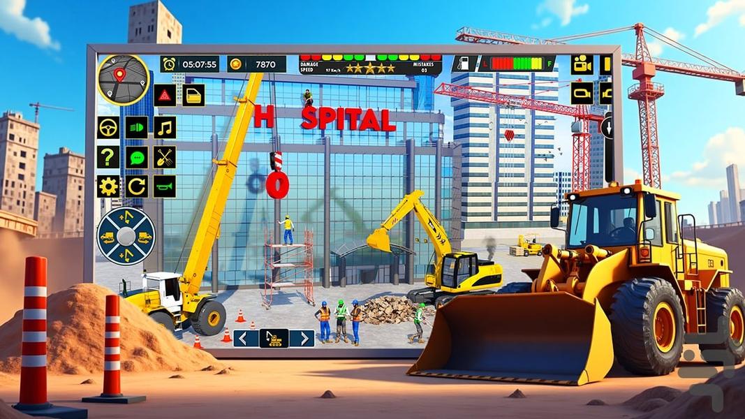 بازی شهرسازی - Gameplay image of android game
