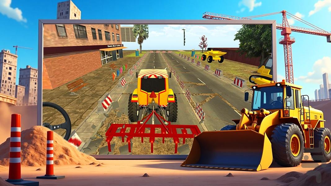 بازی شهرسازی - Gameplay image of android game