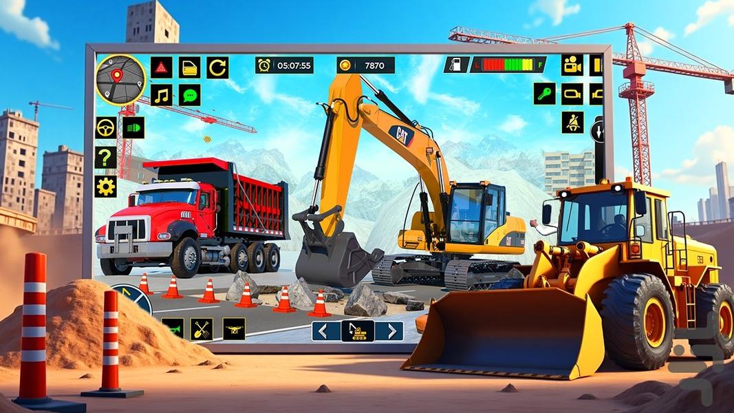 بازی شهرسازی - Gameplay image of android game