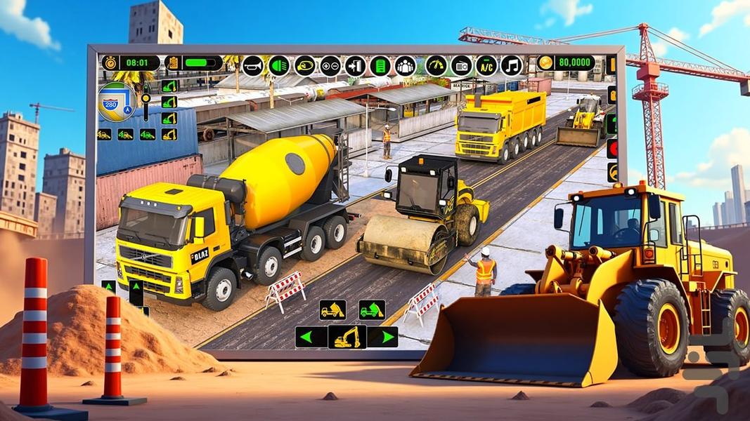 بازی شهرسازی - Gameplay image of android game