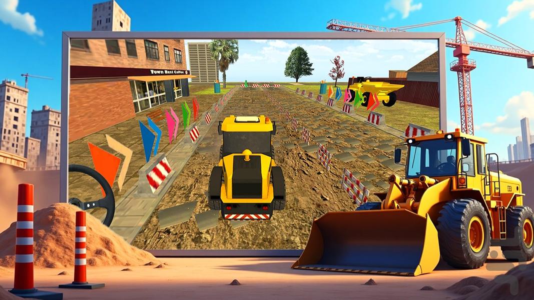 بازی شهرسازی - Gameplay image of android game