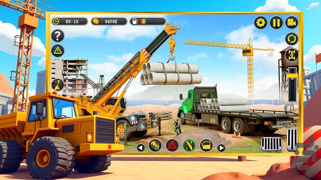 بازی ساختمان سازی - Gameplay image of android game