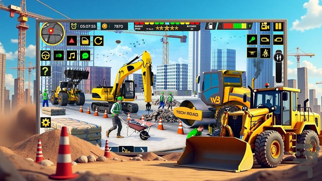 بازی ساختمان سازی - Gameplay image of android game