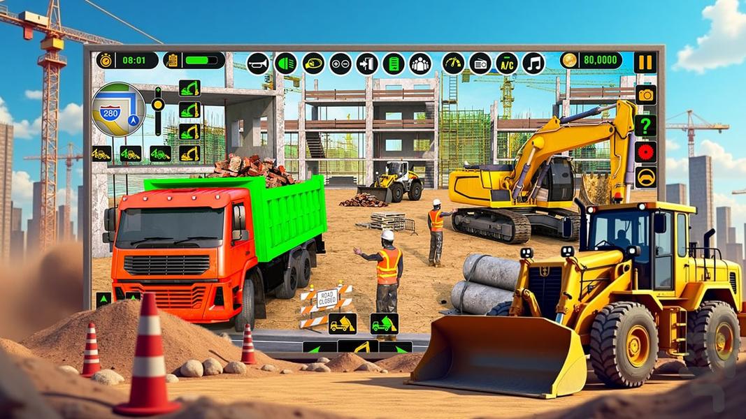 بازی ساخت و ساز - Gameplay image of android game